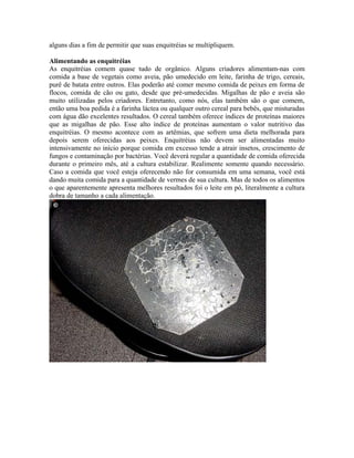 Criação de Enquitreia