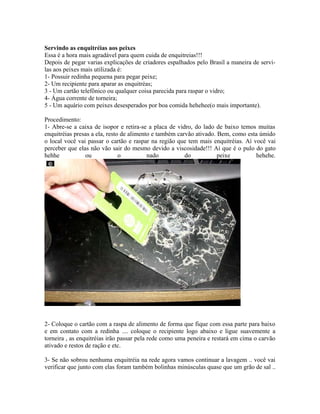 Criação de Enquitreia