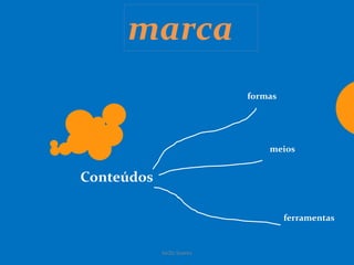 Conteúdos
formas
meios
ferramentas
SeiZo Soares
marca
 