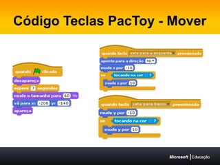 Código Teclas PacToy - Mover