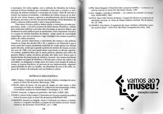 Criação dos museus no brasil