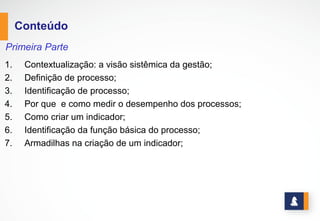 PDF) Implementação de uma rotina de acompanhamento de indicadores de  performance como base para a tomada de decisão