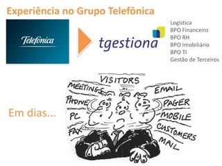 Experiência no Grupo Telefônica
                                  Logística
                                  BPO Financei...