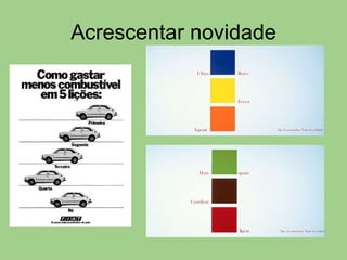 Acrescentar novidade 