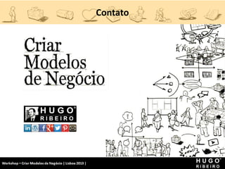 Contato




Workshop - Criar Modelos de Negócio - XPTO Consulting
Hugo Ribeiro - Dez 2012
 