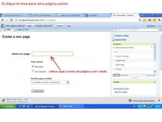O clique te leva para uma página assim:
 
