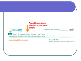 Siga os passos e publique 