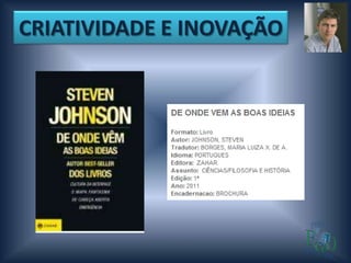 CRIATIVIDADE E INOVAÇÃO
 