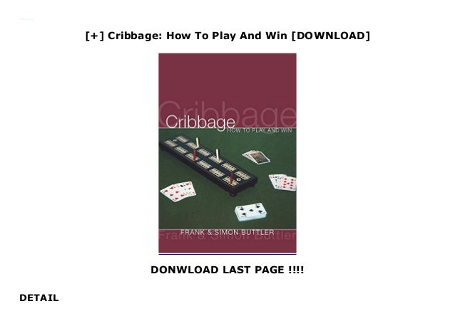 Cribbage How To Play And Win Download