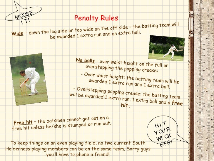 Cricket knockout rules