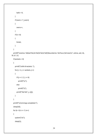 Cricket management system ptoject report.pdf