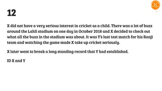 Cricket Quiz by Quiz Club NITW