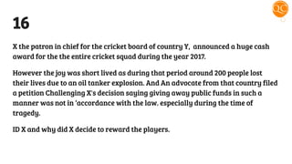 Cricket Quiz by Quiz Club NITW