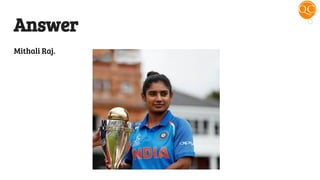 Cricket Quiz by Quiz Club NITW