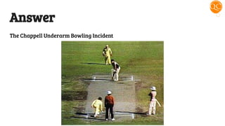 Cricket Quiz by Quiz Club NITW