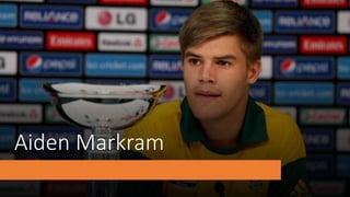 Aiden Markram
 