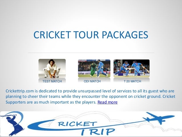 cricket tour packages