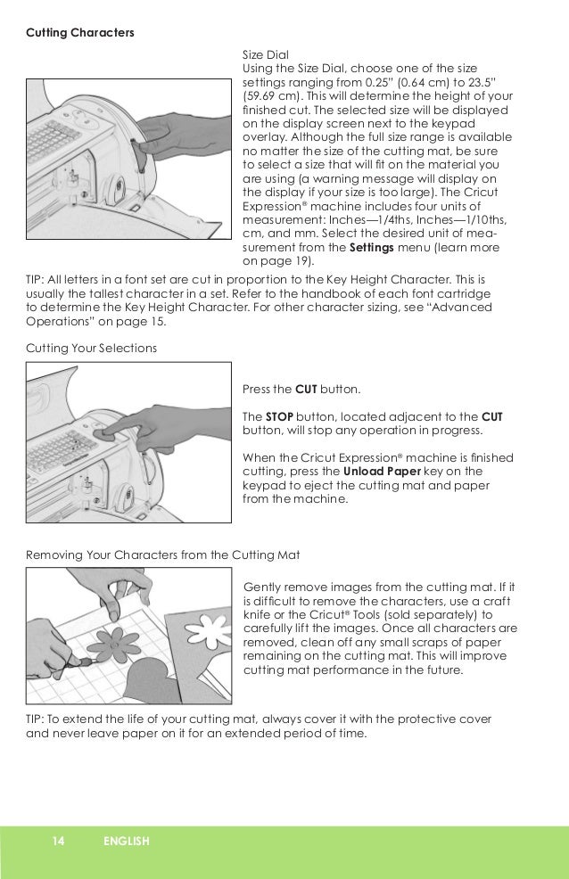 Cricut Expression User Manual - Learn Cricut
