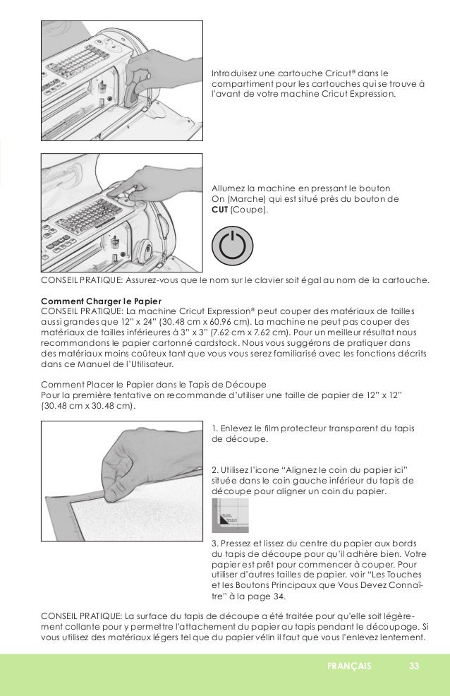 Cricut Expression User Manual Learn Cricut