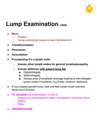 Consultation Manual Part 2 - Examination Skills | PDF