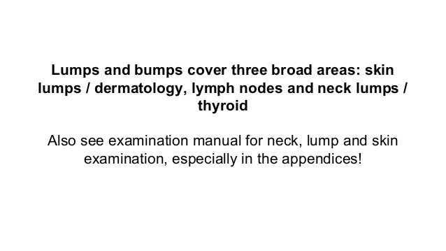 Types Of Lumps