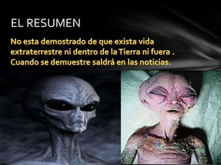 EL RESUMEN
 