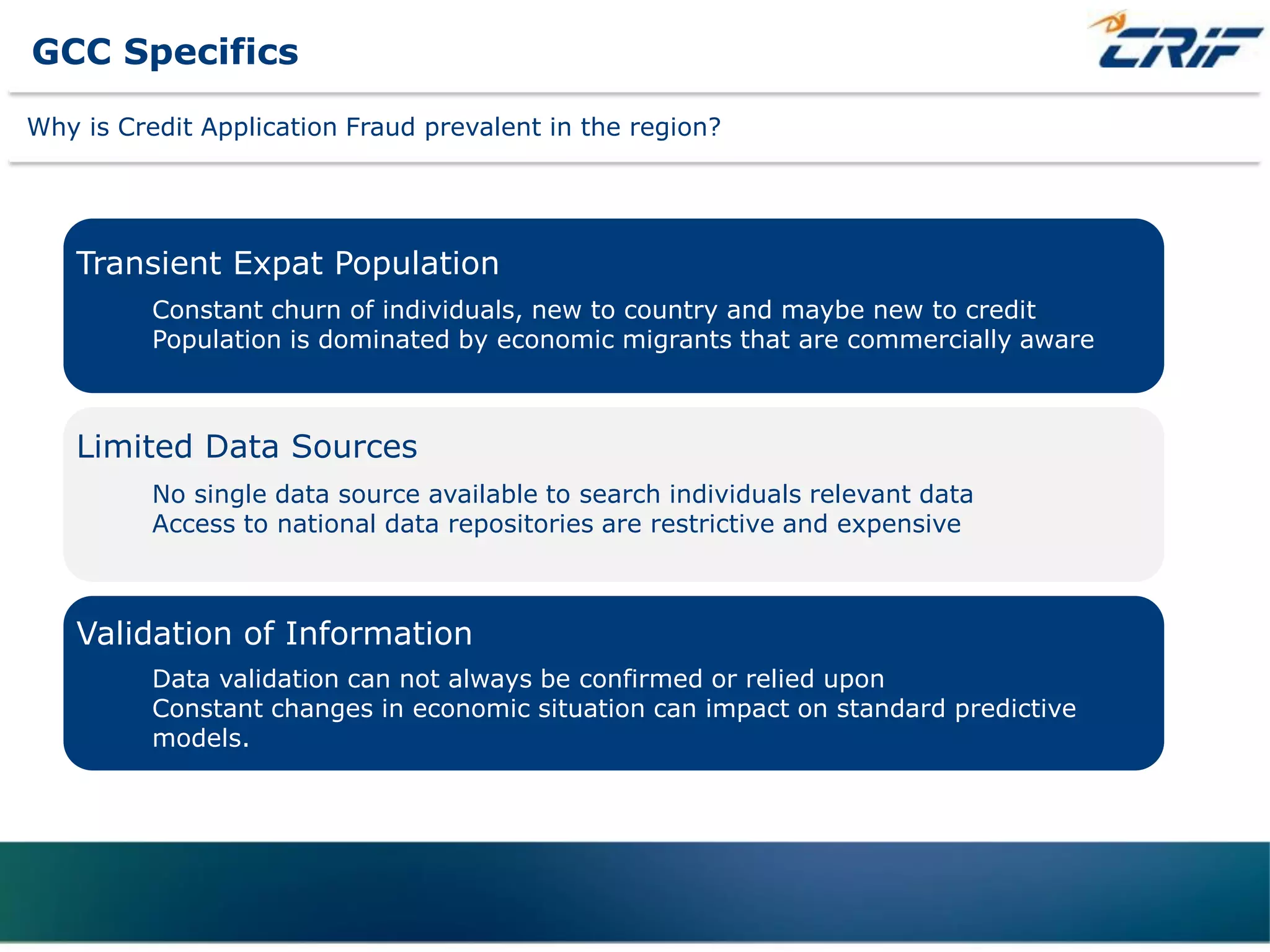 CRIF Products Fraud Model | PPT