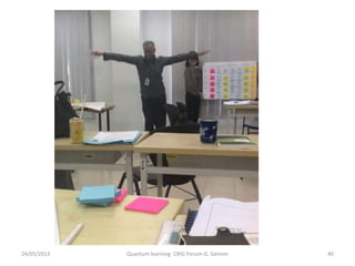 24/05/2013 Quantum learning- CRIG Forum-G. Salmon 40
 