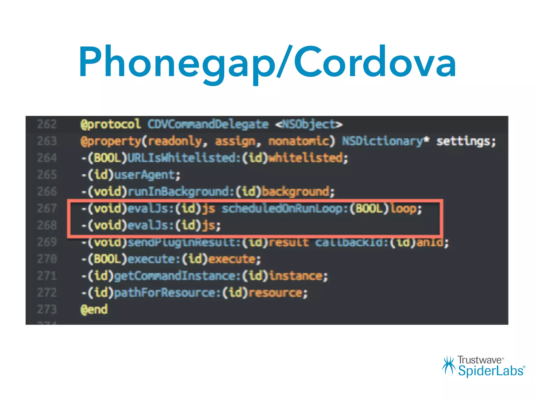 Phonegap/Cordova
 