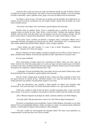 Crime Nas Areias Brancas