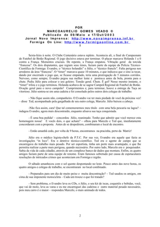 Crime Nas Areias Brancas