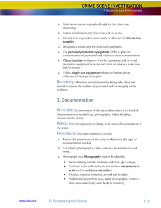 Crime Scene Script Crime scene-investigation | PDF