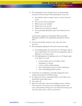 Crime Scene Script Crime scene-investigation | PDF