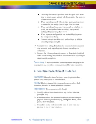 Crime Scene Script Crime scene-investigation | PDF