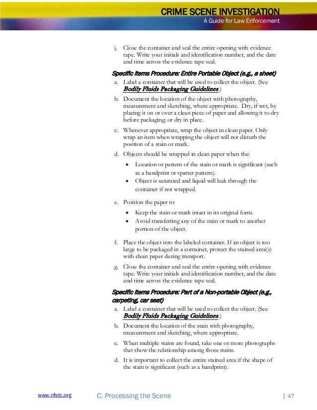 crime scene investigation essay crime scene investigation essay