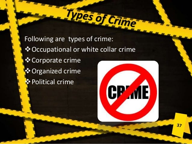 Red collar crime examples of thesis