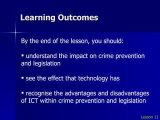 advantages of crime prevention