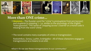 Transgression Example crime and punishment philosophical aaproach | PDF
