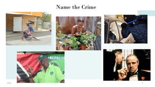 7
Name the Crime
20XX
 