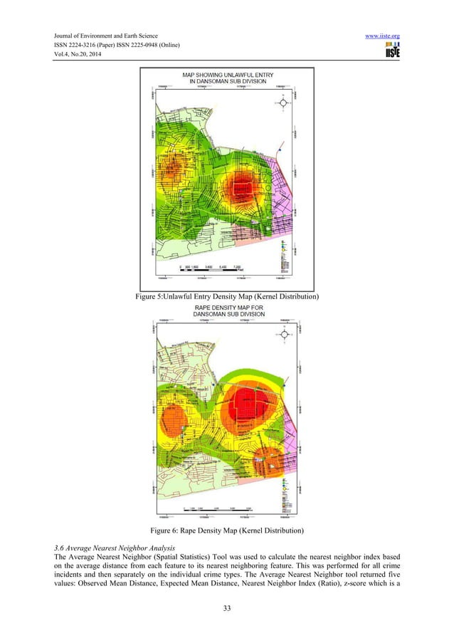 Crime mapping and analysis in the dansoman police subdivision, accra