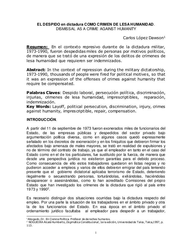 delitos de lesa humanidad concepto juridico