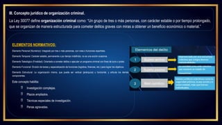 CRIMEN ORGANIZADO FINAL EN EL ESTADO PERUANO | PPTX