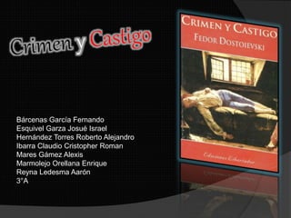 Bárcenas García Fernando
Esquivel Garza Josué Israel
Hernández Torres Roberto Alejandro
Ibarra Claudio Cristopher Roman
Ma...