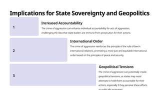 Crime of Aggression in International Law- Redefining International ...