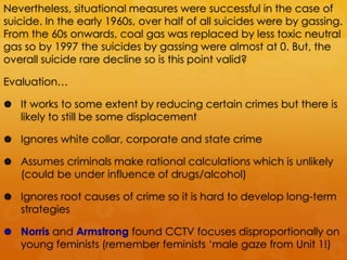Crime, Prevention & Victims