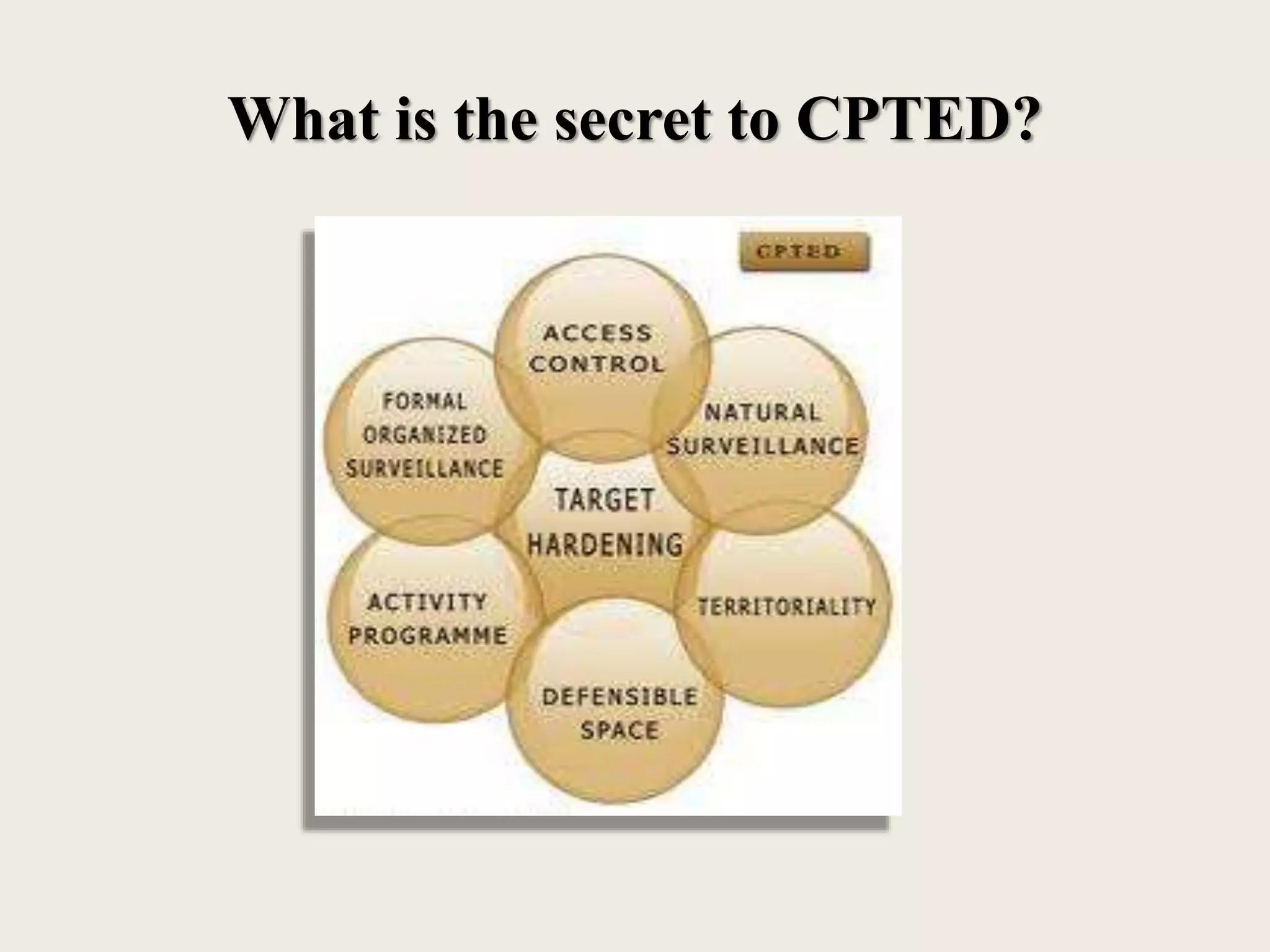 Crime Prevention Through Environmental Design 1 | PPTX