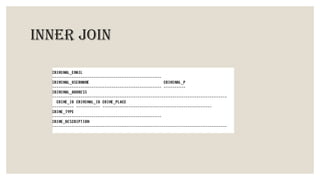 INNER JOIN
 
