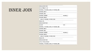 INNER JOIN
 