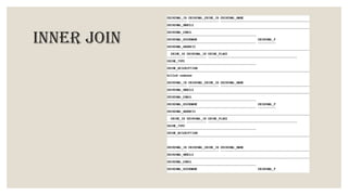 INNER JOIN
 