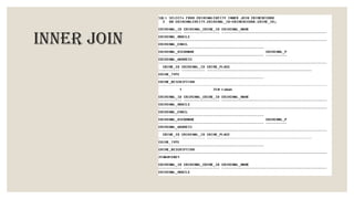 INNER JOIN
 